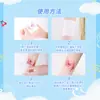 Pegatinas de Dibujos Animados con Purpurina para Hombres y Mujeres Tatuajes Impermeables de Larga Duración para los Brazos de los Niños Día del Niño Patrón de Impresión de Helado para Bebé