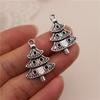 A1153 Fábrica de Joyería Yiwu Venta al por mayor 1.34g Adornos de Navidad Decoraciones para Colgar en el Árbol de Navidad Decoraciones para Tarjetas de Felicitación DIY
