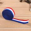 Cinto de Tricô Cinto de Trama Fita Lateral Fita de Calça Fita Microelástica Tricolor Cinto Elástico Cruzado Acessórios para Vestuário Cinto Tricolor