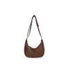 Bolso Casual Versátil Tipo Dumpling Bolso de Moda para Mujer 2026 Nuevo Otoño Invierno Viaje Cotidiano Textura de Nicho Bolso Pequeño de Hombro Cruzado