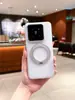 Adecuado para funda de teléfono Xiaomi 14 Pro, cubierta protectora, soporte de cinco unidades, accesorios para teléfono, color sólido, funda de teléfono minimalista