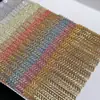 Tejido de Malla con Patrón de Espiga de Trigo con Estampado Completo Dorado, Tejido de Malla Elástica de Espiga para Decorar Vestidos de Escenario y Desfile de Moda