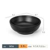 Vajilla de melamina A5 plato para olla caliente negro creativo plato para barbacoa barbacoa imitación porcelana plato rectangular para carne tazón comercial
