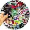 100 Adesivos de Graffiti Rock da Banda Green Day DIY Guitarra Caderno Mala Adesivos à Prova d'Água