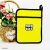 Manopla para horno, alfombrilla aislante, guantes, alfombrilla para ollas de doble propósito, bolsillo, alfombrilla aislante de cocina, alfombrilla de algodón para colocar