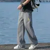 Pantalones de Hielo de Seda para Hombre de Verano, Pantalones Casuales Sueltos Delgados, Pantalones Rectos Largos, Pantalones Deportivos Ligeros de Secado Rápido para Aire Acondicionado