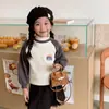 Nova Bolsa Infantil de Bolinhas Japonesa e Coreana 2025, Mini Bolsa de Mão Estilosa para Bebê, Bolsa Transversal Familiar Elegante e da Moda