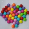 4-25mm Color Caramelo Acrílico Sólido No Poroso Plástico Cuentas Ligeras Material Hecho a Mano DIY Cuentas Sueltas Decorativas