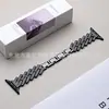 Adecuado para Applewatchs11 Apple Xiaomi Huawei Punto Diamante Sarga Forma de H Correa de Metal para Reloj de Mujer Fábrica Mayorista