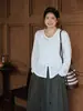 Top Adelgazante ALINDM Tallas Grandes para Mujeres Tallas Grandes 100 kg Cardigan Chaqueta de Manga Larga para Otoño Temprano para Mujeres
