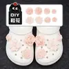 Acessórios para Sapatos Croc Fivela de Sapato Joias Celebridade da Internet Mais Vendido Novo Produto Flor de Resina Rosa Cereja Flor de Sapato de Alta Qualidade Fivela de Sapato
