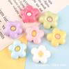 Taza de Agua Accesorios de Resina Plumeria DIY Agujero Caja de Almacenamiento para Zapatos Kit de Materiales Decorativos Caseros de Pegamento Cremoso Girasol