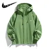 Roupas Masculinas 2026 Primavera/Outono Jaqueta Corta-vento Externa Jaqueta Masculina Camada Única Fina Cor Sólida Roupas de Montanhismo Corta-vento para Casal Roupa Externa Feminina