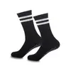 Calcetines Largos de Yoga Antideslizantes para Mujer, Cinco Dedos, Dedos Separados, Puntos para Pilates, Temporada de Otoño e Invierno