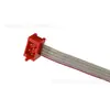 Venda Direta de Fábrica Passo de 2,54mm Terminal de Conexão de Cabo IDC Vermelho, Comprimento Opcional