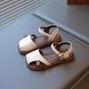 Sandalias de Verano para Niñas con Punta Cerrada 2026 Estilo Coreano Infantil Estilo Princesa del Bosque Zapatos Romanos Casuales Zapatos de Moda para Bebé
