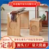 Mesa de Caligrafia, Mesa de Estudo Chinesa, Madeira Maciça Doméstica Antiga Mesa e Cadeira Clássica Chinesa para Go Mesa para Aula de Treinamento Aluno Escolar