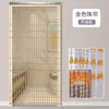 Nueva Cortina de Hilo con Cuentas de Cristal Cortina de Puerta Divisor de Habitación Sin Taladro Baño Entrada Sala de Estar Decoración Pasillo Hogar Cortinas de Hilo con Cuentas