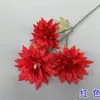 Flor de Rosa Artificial Tallo Único Día de San Valentín Decoración para el Hogar Boda Pared de Flores Flor Artificial Flor Falsa Flor Artificial Color Champán