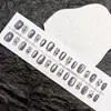 Novas Tiras de Peças de Manicure Pré-Fabricadas Mais Vendidas, Peças de Manicure Coloridas Cat-Eye Usáveis, Peças de Manicure Degradê, Peças de Manicure Usáveis