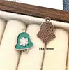 142 Colgantes de Navidad Colgantes de Aleación con Gota de Aceite Accesorios para Joyería DIY Colgante de Papá Noel Muñeco de Nieve Campana