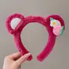 Nuevas diademas de dibujos animados para mujer, diseñadas para lavarse la cara, populares para usar con mascarillas faciales, de ala ancha, sencillas, elegantes y de alta calidad, accesorios para el cabello