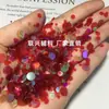 Adesivo de Escama de Dragão Headwear de Tiro de Fada Escama Redonda 2mm DIY Artesanal Joias Bolsa Decorativa Lantejoulas Preenchidas