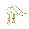 Accesorios de joyería con impresión de caracteres 925 transfronterizos, aretes colgantes hechos a mano para bricolaje, materiales de producción, gancho para oreja electrochapado con retención de color, productos semiacabados