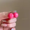 Brincos Minimalistas Redondos de Dopamina Delicados Fofos Versáteis de Alta Qualidade Personalidade Brincos Modernos
