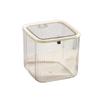 Cajón de Almacenamiento Escritorio Gran Capacidad Joyero con Tapa Almacenamiento de Artículos Varios Caja de Almacenamiento de Joyería para Horquillas Estante de Almacenamiento
