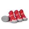Venta directa de fábrica: Zapatos para perros antideslizantes, resistentes al desgaste, de Flyknit, con correas de velcro ajustables, adecuados para actividades al aire libre; Disponible ahora