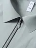 25 Camisa Polo Masculina de Seda Gelada Sem Costura para o Verão Manga Curta Gola Polo Camiseta Secagem Rápida Sensação Fresca Top Casual de Negócios Lote Misto