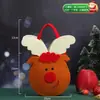 Decoração de Natal Sacola de Presente de Véspera de Natal Sacola de Doces de Natal Sacola de Presente Velhinho Fofo Sacola de Maçã Sacola Tote Infantil