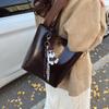 Bolso bandolera retro de moda para mujer, tendencia otoño-invierno 2025, bolso bandolera fácil de combinar, bolso informal de alta gama para mujer.
