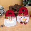 Decoraciones navideñas regalo para niños bolsa de regalo caja de manzana bolsa tote tarro de dulces creativo bolsa tote de manzana