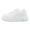 2026 Novos Sapatos Femininos Versáteis e Confortáveis com Sola Grossa, Tênis Casuais Simples e Modernos, Sapatos de Malha Color-Block Estilo Coreano e Universitário