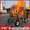 Hormigonera de tipo forzado, equipo de alimentación y mezclado totalmente automático, mezclador vertical móvil de mortero de cemento