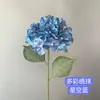 Materiais de Flores Artificiais Série Azul para Decorações de Corredor de Salão de Casamento, Decorações de Teto de Casamento, Flores Artificiais, Flores Artificiais Atacado