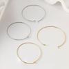 Aretes de Aro en Forma de Nueve de Acero Inoxidable Accesorios Redondos para el Oído Colgante de Copa de Vino Anillo Marcador Accesorios para Joyería DIY En Stock