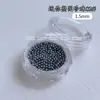 Perlas para Uñas Estilo Japonés Mini Media Redonda Redonda Completa Perlas Artificiales Set de Caja Paquete Mixto Perlas para Uñas de Celebridad de Internet Decoraciones para Uñas
