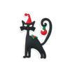 Série Gato Fofo de Natal Sapatos com Furos Sapatos Acessórios de Flor Sapatos com Furos Acessórios DIY Fivela de Sapato de Plástico Gotejante PVC