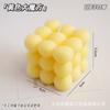 Ins Estilo Escandinavo Cubo de Rubik con Forma de Huevo Velas Aromáticas Adornos Accesorios para Fotografía Adornos de Decoración para el Hogar Atmósfera