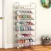 Tienda de Fábrica Zapatero Simple de Cinco, Seis o Siete Niveles, Zapatero Combinable Libremente, Elegante Multicapa, Precio Ultra Bajo, Sin Cubierta Antipolvo