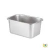 Bandeja Cuadrada de Acero Inoxidable, Plato Rectangular, Bandeja para Servir en Buffet, Bandeja para Arroz al Vapor, Bandeja para Comida Rápida, Caja Sanitaria para Gatos