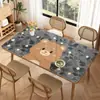 Mantel, Lujo de Alta Gama, Impermeable, Resistente al Aceite, Resistente al Calor, Mantel, Sin Lavar, Protector de Escritorio de PVC para Mesa de Café, Nuevo Modelo 2026