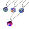 Accesorios de Collar K-Pop de Grupo de Chicas Cazadoras de Brujas Más Vendidos Transfronterizos Collar con Colgante de Piedra del Tiempo Collar de Piedra Preciosa Fábrica al por Mayor