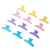 Pinza de mariposa para partición Ingrid, peluquería, peluquería, pinza de plástico para el cabello, herramientas para el cabello, pinza de mariposa transparente
