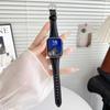 Correa de Cuero con Hebilla en Forma de H Adecuada para Apple iWatch S10 S11, Huawei Fit5 Gt6, Xiaomi Wristband