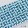 Pedras de Strass Transparentes para Nail Art Dongzhou 6mm Coração Pequeno Strass com Fundo Pontiagudo Acessórios DIY Strass em Formato de Coração Atacado Colorido