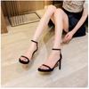 Zapatos de Verano 2025 Nuevos Sandalias Sexy Versátiles de Tacón Super Alto para Mujer